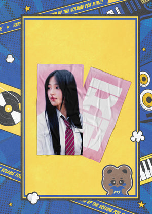 Minji Cheering Slogan - Pink